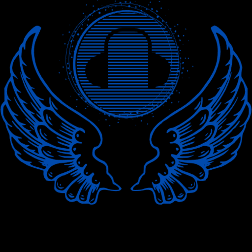 Blue Wings of Sound - my avatar logo